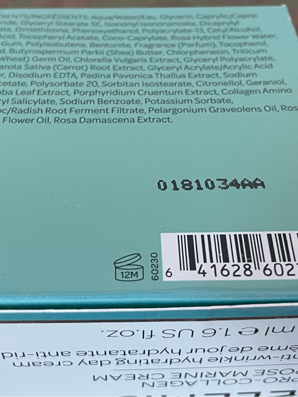 ELEMIS Pro-Collagen Rose Marine Cream Hydrating Day Cream 1.6 oz NIB Exp 10/2027 - Picture 3 of 4